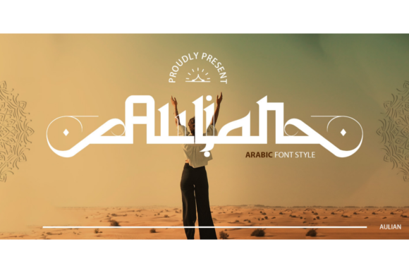 Aulian: A Bold Arabic-Inspired Display Font