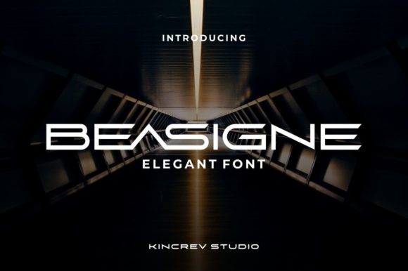 Beasigne: A Futuristic Font for Creative Projects