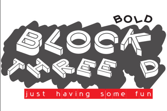 Block3D Bold: A Font for Business Brilliance