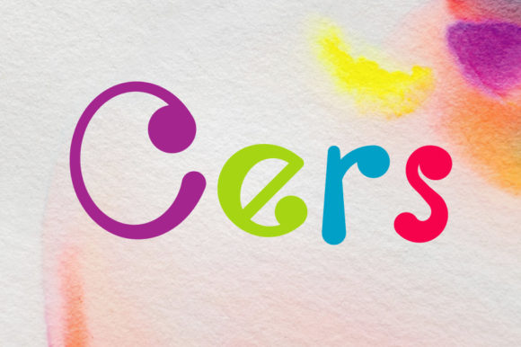 Cers: A Playful Display Font for Web Design