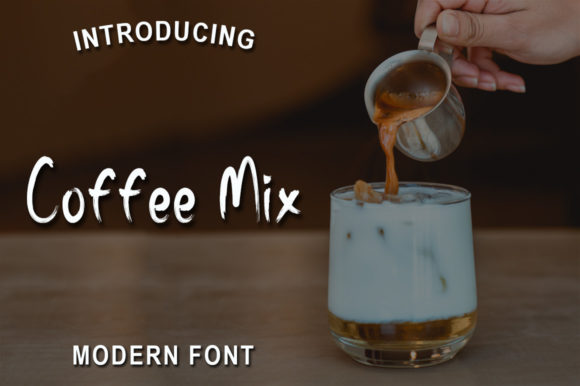 Coffee Mix: A Modern Font for Digital Marketing