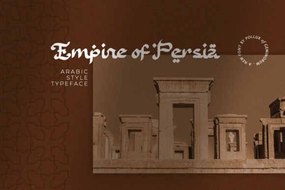 Empire of Persia: A Bold Display Font