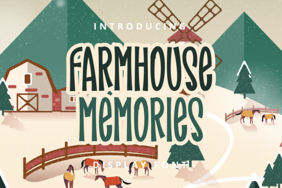 Farmhouse Memories Font Review