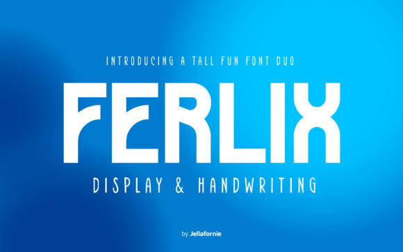 Ferlix: A Stylish Typeface for Creative Projects