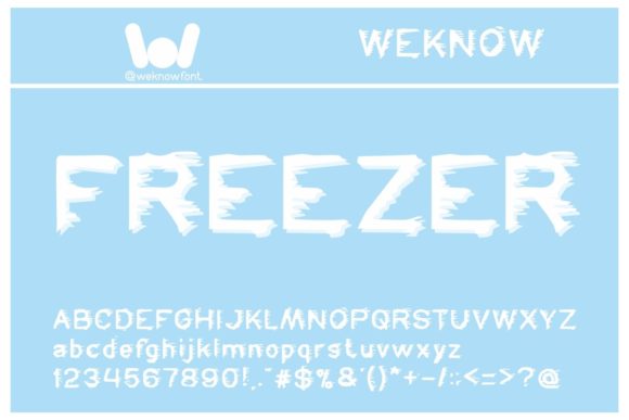 Freezer Font for Editorial Design
