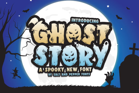 Ghost Story Duo Font for Creative Projects