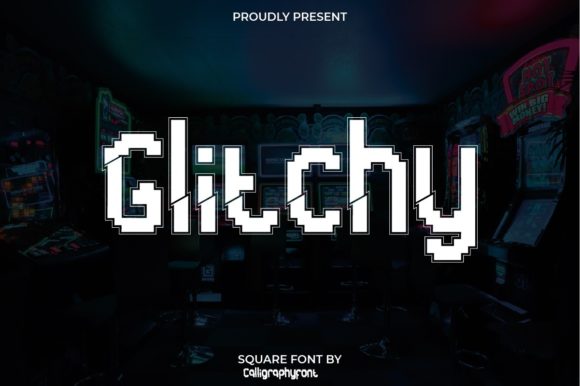 Glitchy: A Bold Font for Creative Makers