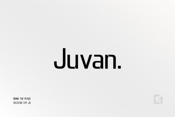 Juvan Typeface: A Bold Choice for Designers