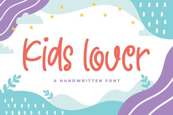 Kids Lover Font: Fun & Authentic Design