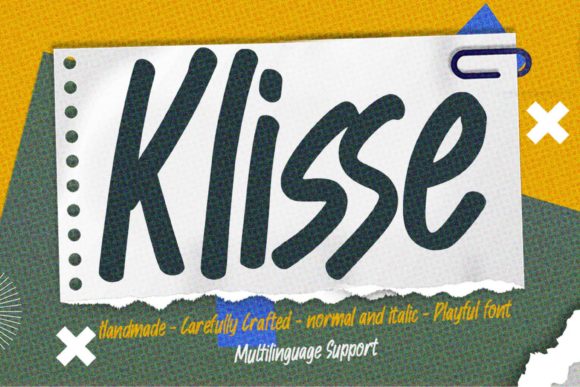 Klisse: A Playful Display Font