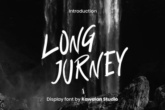 Long Jurney: A Bold Typeface for Creative Projects
