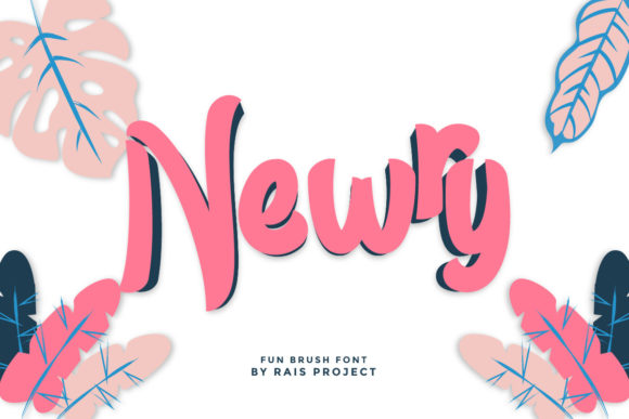 Newry: A Trendy Display Font