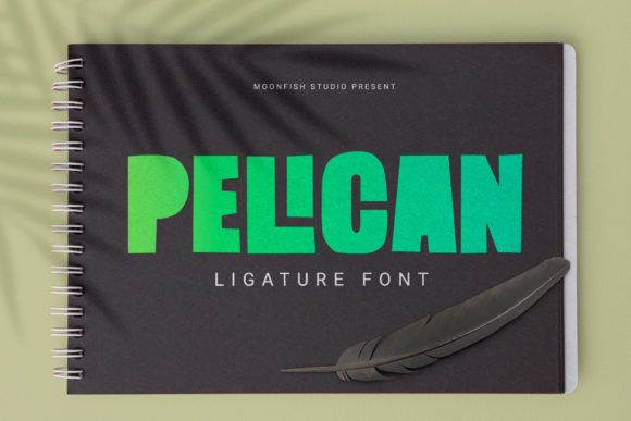 Pelican: A Bold Display Font
