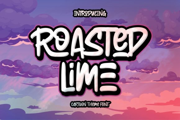 Roasted Lime Font for Creative Projects