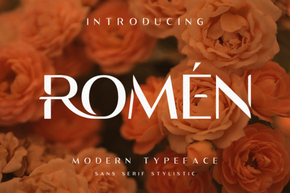 Romen: A Luxurious Display Font