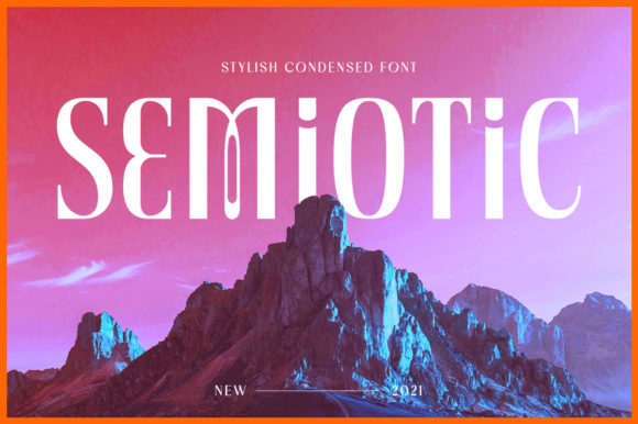 Semiotic: A Bold Display Font for Designers