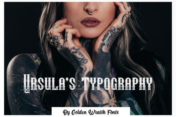 Ursula’s Typography: A Bold Design Choice