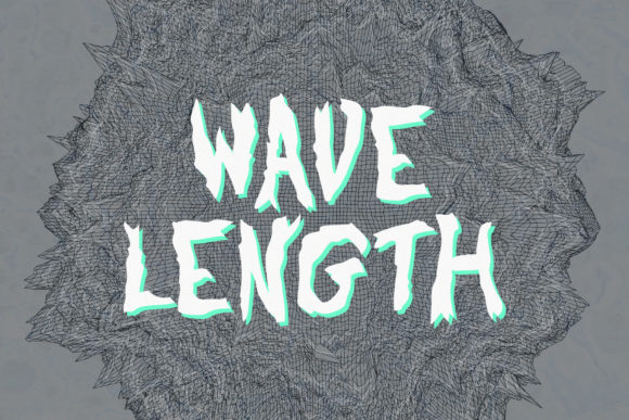 Wavelength: A Bold Display Font for Creative Projects