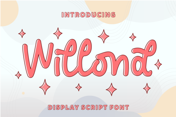 Willond: A Creative Display Font for Web Design
